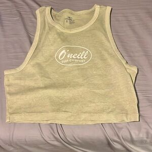O’neill lime green tank top